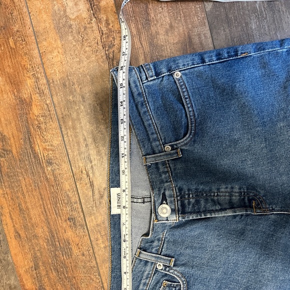 Hudson Riley Luxe Crop Raw Hem Straight Jeans 28 c20 - Picture 10 of 10